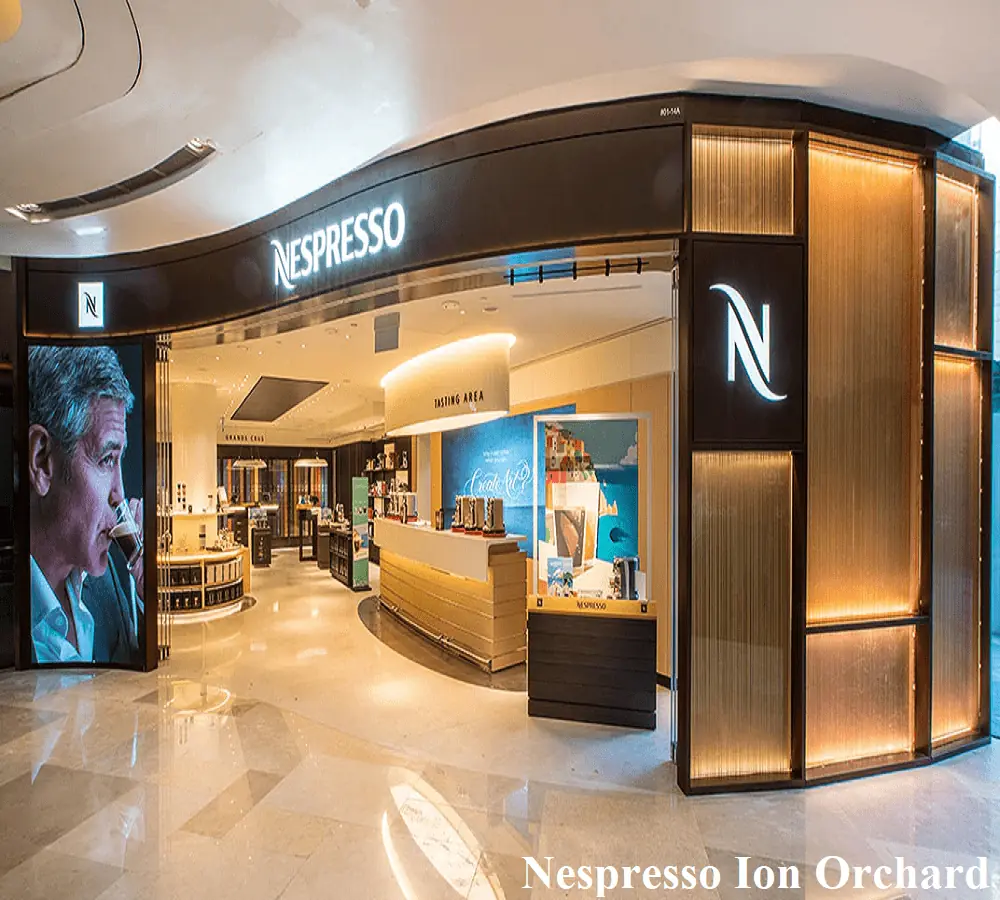 Nespresso ION Orchard - Krypton Lite Singapore project reference